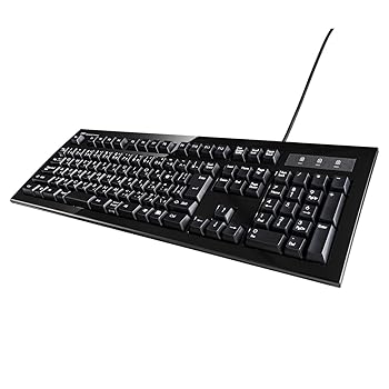 【中古】サンワサプライ メカニカルキーボード チェリー社製スイッチ採用 109A配列 SKB-MK2BK