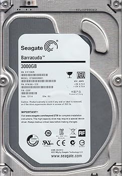 【中古】Seagate シーゲイト 内蔵ハードディスク Desktop HDD 3TB 3.5 インチ / SATA 6Gb/s / 7200rpm / 64MB / 2 正規輸入品 ST3000DM001 13,085円