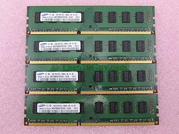 【中古】HCMA 8 GB 4 x 2 GB pc3 ? 10600u ddr3 1333 MHz非ECC Unbufferedデスクトップメ