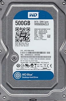 【中古】wd5000azlx-00 K4ka0、DCM dgrnht2chb、Westernデジタル500 GB SATA 3.5捉え所の無い運転