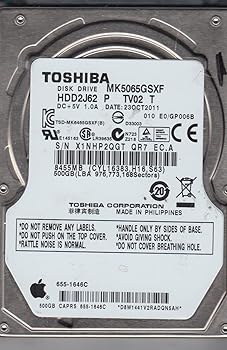 【中古】MK5065GSXF E0/GP006B HDD2J62 P TV02 T Toshiba 500GB SATA 2.5 捉え所の無い運転