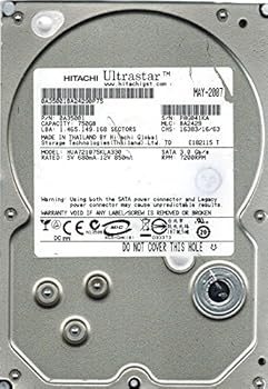 【中古】Hitachi hua721075kla330 P/N : 0 a35001 MLC : ba2429 750 GB