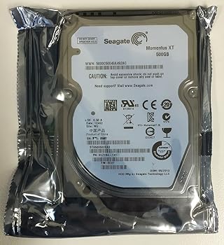 【中古】SEAGATE Momentus XT 2.5inch 500GB Hybrid HDD 4GB SLC NAND現ナマ32MB 7200回転させる SATA3.0Gb/s 非AFTST95005620AS