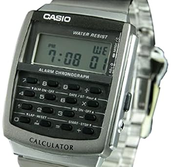 【中古】【39shop】カシオ★CASIO 腕時計 カリキュレーター CA-506-1UW並行輸入(良い)|アトリエ絵利奈