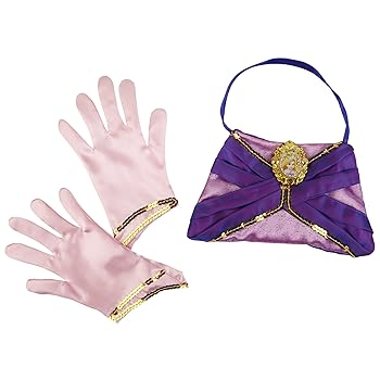 【中古】【39shop】ディズニープリンセス★Disney Princess ラプンツェルのハンドバックとドレスグローブ 並行輸入品(良い)|アトリエ絵利奈