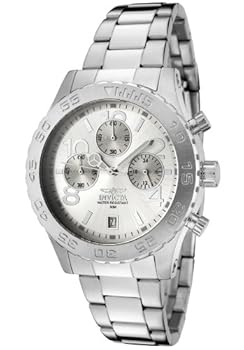 【中古】インビクタInvicta 腕時計 1278 Specialty Chronograph Silver Dial Stainless Steel メンズ 並行輸入品