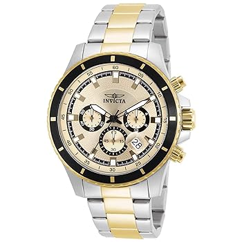 【中古】インビクタInvicta 腕時計 12456 Pro Diver Chronograph Gold Dial Two Tone メンズ 並行輸入品 77,330円