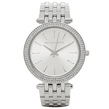 【中古】【39shop】マイケルコースMichael★Kors レディース Darci Glitz ダーシー グリッツ クリスタル シルバー MK3190 腕時計 並行輸入品(良い)|アトリエ絵利奈
