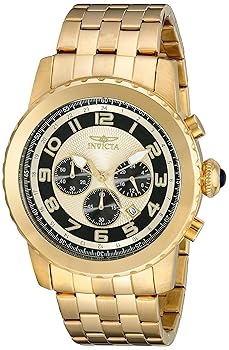 【中古】インビクタInvicta ウオッチ 19463 Specialty Chrono 18K Gold Plated SS Two-Tone Dial メンズ 並行輸入品
