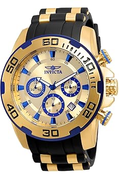 【中古】Invicta Men 's ' Pro Diver ' Quartzステンレススチールand Silicone Casual Watch , Color : Two Tone Model : 22308?
