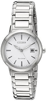 【中古】シチズン Citizen Eco-Drive Women's 'Sport' Quartz Stainless Steel Casual Watch, Color: Silver-Toned Model: EW2370-57A 並行輸入品 69,079円