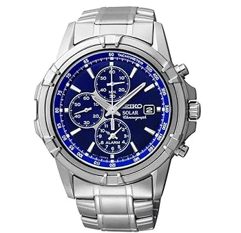 【中古】【39shop】セイコー★SEIKO 腕時計 ソーラー充電式 100m防水 クロノグラフ SSC141P1 メンズ 並行輸入品（良い）｜アトリエ絵利奈