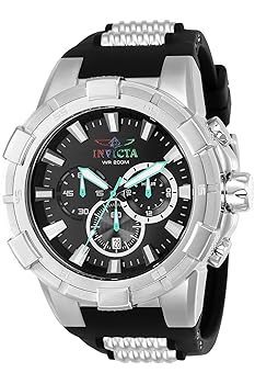 【中古】Invicta Men \u0027s \u0027 Aviator \u0027 Quartzステンレス鋼スチール写真とポリウレタンCasual Watch , Color : Two Tone  Model : 23692?