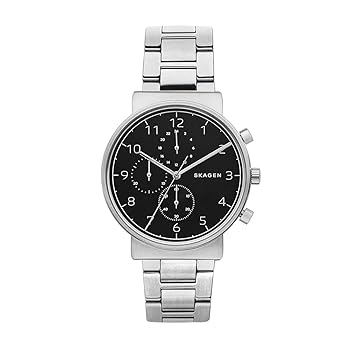 【中古】Skagen Men\u0027s Ancher SKW6360 Silver Stainless-Steel Quartz Dress Watch