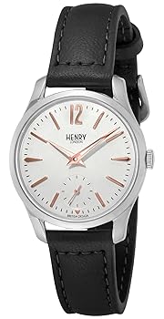【中古】ヘンリーロンドン 腕時計 HIGHGATE ハイゲート シルバー 文字盤 ステンレススチール 風防 クォーツ 30MM イギリス ロンドン London Watch HL30US