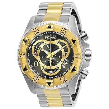 【中古】インビクタ ウオッチ 慰安旅行52ミリメートルステンレススチールゴールド+ステンレススチールガンメタルダイヤルG10.211石英 24732 メ
