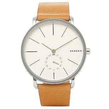 【中古】スカーゲン 時計 SKAGEN SKW6215 HAGEN ハーゲン メンズ腕時計 ウォッチ シルバ－/ブラウン 並行輸入品