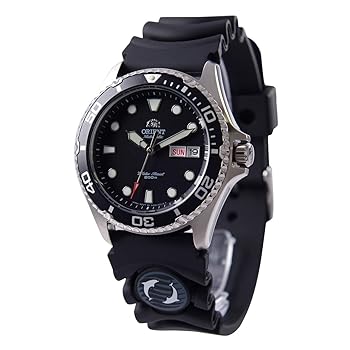 【中古】ORIENT 東洋 FAA02007B9 花の冠2 RAY II ダイバー DIVER 自動小銃一巻き手巻き メンズ 並行輸入品