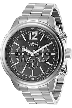 【中古】Invicta Men's 28894 Aviator Quartz Chronograph Black Dial Watch