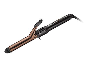 【中古】ヴィダル サスーン カール ヘアアイロン 25mm マジックシャイン 海外対応 5段階温度調節 パイプカバー ブラック VSI-2532/KJ 6,699円