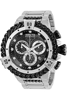 【中古】【39shop】invicta★Men's 30541 Reserve Quartz Chronograph Gunmetal Dial Watch(非常に良い)|アトリエ絵利奈