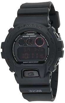 【中古】【39shop】CASIO★カシオ 腕時計 G-SHOCKGショック MAT BLACK RED EYE DW-6900MS-1メンズ 海外モデル　並行輸入品（良い）｜アトリエ絵利奈
