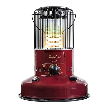 【中古】トヨトミ 対流形 原油暖房器 RB-250R マルーンレッド/別注色つや 混凝土9畳