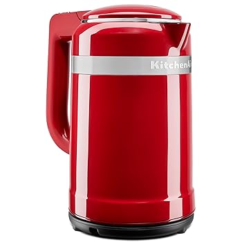 【中古】KitchenAid KEK1565ER 灯し火湯沸かし 1.5リッター 帝国赤いこと