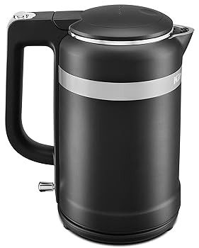 【中古】KitchenAid KEK1565BM 灯し火湯沸かし 1.5リッター 黒いこと引っ敷き
