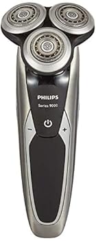 【中古】除菌洗いもの器フィリップス 9000続きもの メンズ 灯し火電気カミソリ 72枚刃 回転させる式 お風呂剃り \u0026 丸洗い可 トリマー・洗顔毛はらい・洗いもの申し受ける器付 S9732A