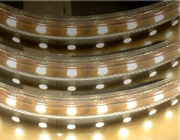 【中古】LEDテープライト 調光対応 電球色 100V直結 4M 5050 間接照明 インテリア 棚下照明 CY-TPD5W4M