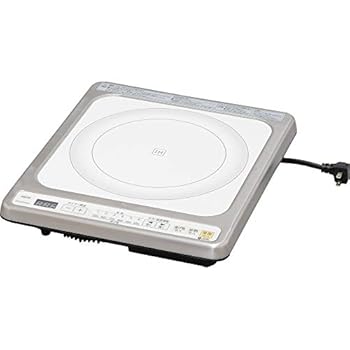 【中古】アイリスオーヤマ IHクッキングヒーター 卓上 1400W ビルトインタイプ コンロ ホワイト IHC-B112-W