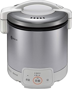 【中古】リンナイ ガス炊飯器 「こがまる」 5合 RR-050VQW ホワイト 都市ガス用 RR-050VQW/13A