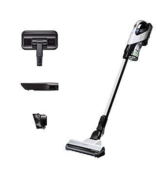 【中古】日立HITACHI 日立 サイクロン式スティッククリーナー充電式 自走パワーブラシタイプホワイト掃除機HITACHI パワーブーストサイクロン PV-BH500G-