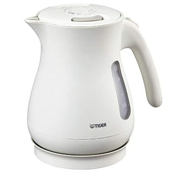 【中古】タイガー魔法瓶 電気ケトル 1.2l マットホワイト PCL-A120WM
