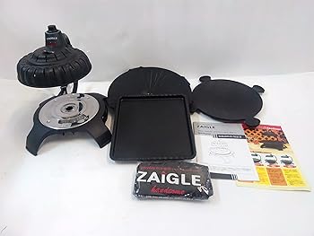 【中古】ザイグル 煙の出ない無煙ロースター ボーイ2 3~4人用 赤外線 直火調理 炭火 お家焼肉 サークルロースター boy2 直火焼き 家庭用新居祝い プレゼ