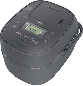 【中古】パナソニック 炊飯器 5.5合 変数剪断応力IH式 おどり炊き 薄墨色 SR-MPB100-H