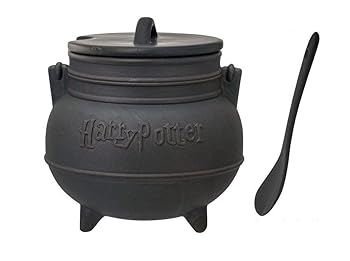 【中古】【39shop】Harry★Potter Black Cauldron Ceramic Soup Mug with Spoon by Monogram(良い)|アトリエ絵利奈