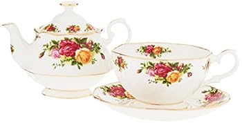 【中古】【39shop】Royal★Albert Old Country Roses for One Tea Pot, 16.5 oz, Multicolor by Royal Albert(非常に良い)｜アトリエ絵利奈