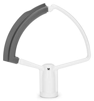 【中古】KitchenAid KFEW6L フレックスエッジビーター 6クォートボウルリフトスタンドミキサー用 ホワイト