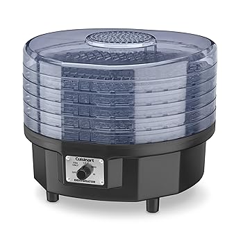【中古】Cuisinart DHR-20P1 食品脱水機、13.4 x 15.6 x 12インチ、620ワット、ブラック