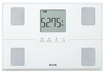 【中古】タニタ 体重計 体組成計 50g ホワイト BC-315 WH体脂肪率/内臓脂肪レベル/筋肉量/基礎代謝量/体内年齢/推定骨量/BMI/立掛け収納OK/乗るピタ