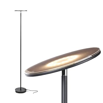 【中古】Brightech LED間接的な行動点火装置立ち会い場照明ランプ 超高明快さ30ワットLED色体温合わせる?全道のり尖端 SKYFLUX-BK