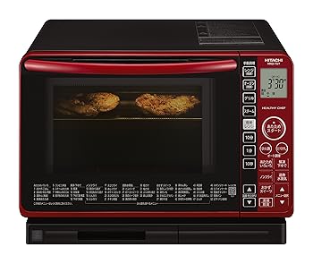 【中古】日立 スチームオーブンレンジ 22L 過熱水蒸気 ヘルシーメニュー フラット庫内 お手入れ簡単 MRO-TS7 R