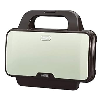 【中古】Toffy/トフィー ホットサンドメーカー K-HS1アッシュホワイト 2枚焼き ミミまで焼ける 約5～6分 カンタン レトロ かわいい 朝ごはん 休日 モーニ
