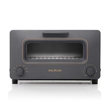 【中古】旧型モデルバルミューダ スチームオーブントースター BALMUDA The Toaster K01E-DC濃灰色薄墨色 2017年秋冬押さえる色つや