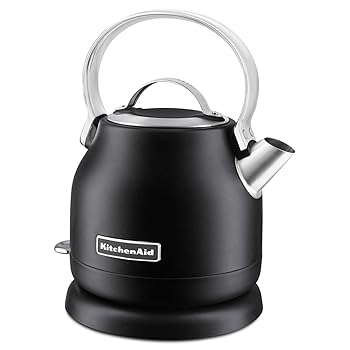【中古】KitchenAid 1.25リッター 明かり湯わかし 黒いことつや消し