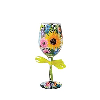 【中古】【39shop】Lolita★ワイングラス WILDFLOWERS GLS11-5526S（良い）｜アトリエ絵利奈