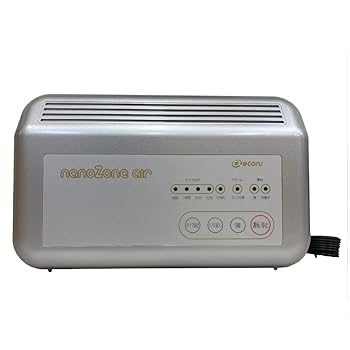 【中古】オゾンで消臭除菌 nanoZone air スタンダードシルバー 10畳～30畳用 ESD-U2