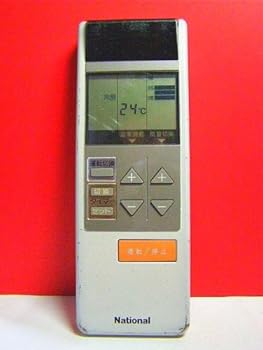【中古】パナソニック ナショナル エアコンリモコン A75C143